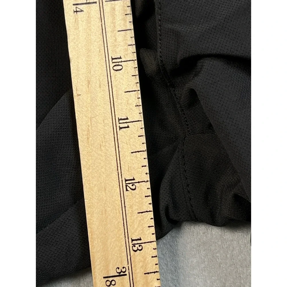 Banana Republic Chino Pants Mens 36x30 Black‎ Polyester Travel Slim Fit